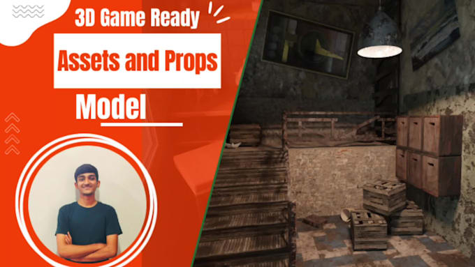 create realistic 3d game models for your project