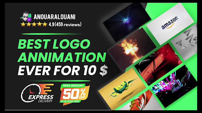 create a professional custom logo animation for business, youtube, instagram