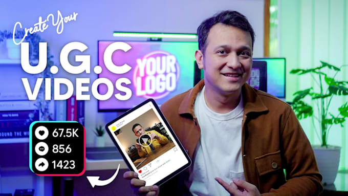 create a spokesperson ugc for you