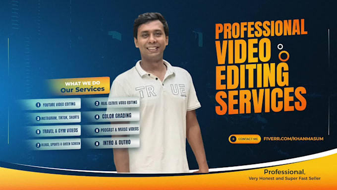 do professional video editing
