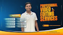 do professional video editing