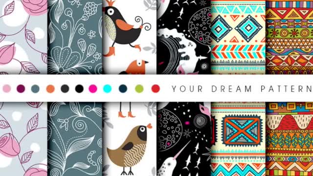 design creative seamless  pattern design for you