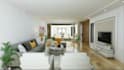 create 3d interior design and render for architecture