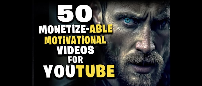create motivational videos for youtube channel