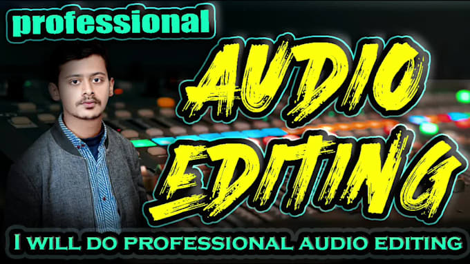 do professional audio editing and noise reduction