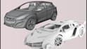 do 3d car modeling for games and 3d printing