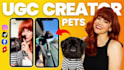 create pet ugc video ads with a funny dog
