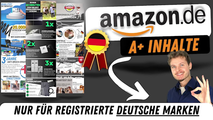 design high quality amazon a plus content and ebc content