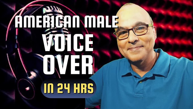 record a professional american male voice over for video, ads, elearning