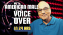record a professional american male voice over for video, ads, elearning