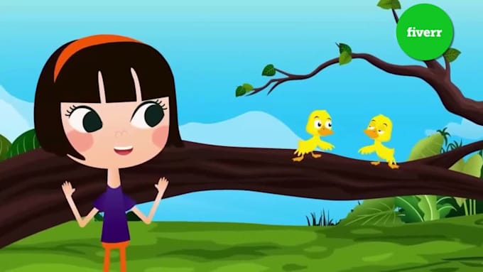1 Unique Animation Do unique cartoon animation for kids by F_creators | Fiverr