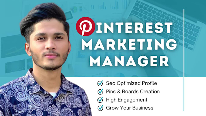 Top 5! I will manage pinterest account with SEO optimized pins and boards