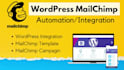 setup wordpress mailchimp email marketing automation, campaign and template