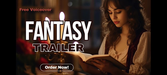 create the epic fantasy cinematic book trailer video