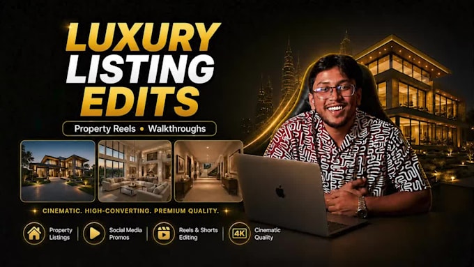 edit real estate listing videos, property reels and walkthroughs