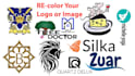 recolor, redesign, edit, modify or vectorize  logo or images