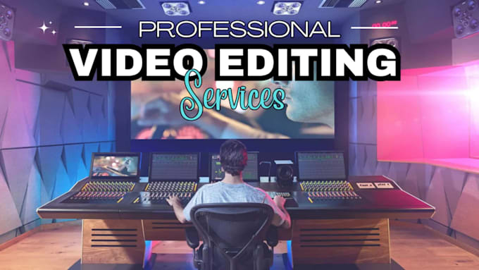 provide professional video editing with script and voiceover