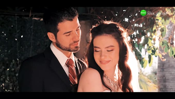 do cinematic wedding video editing