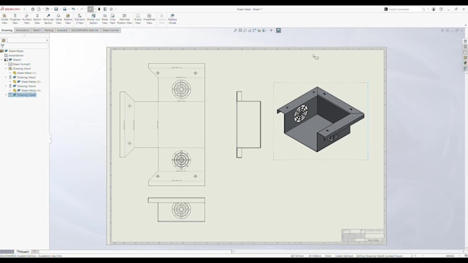 design sheet metal parts