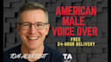 record a warm, friendly, upbeat, american male voice over