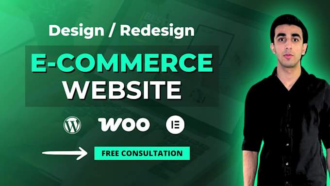 create an ecommerce website using wordpress woocommerce website and webshop