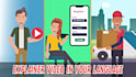 create a 2d animated explainer video