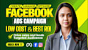 run facebook ads campaign, marketing, meta ads, fb and instagram ads manager