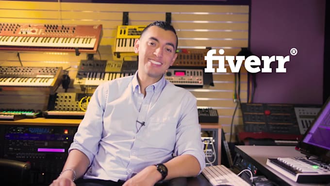 record a young male voice over
