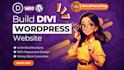 build a custom wordpress website, landing page design