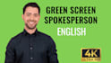 create a professional spokesperson video