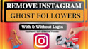 remove ghost followers from your instagram