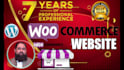 create and customize woocommerce wordpress website