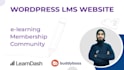 build wordpress lms website or membership site with learndash tutorlms buddyboss