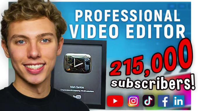 do professional video editing for youtube