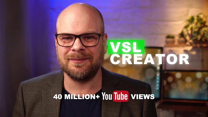 be your vsl video sales letter presenter, high converting