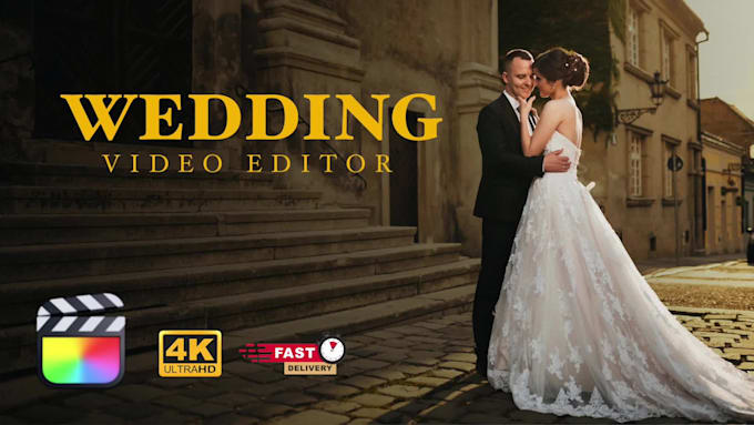 edit wedding video with high quality and fast