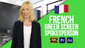 provide a professional spokesperson video in french