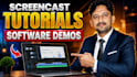 create screencast tutorial videos and software demos
