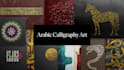 professional, arabic, islamic, persian calligraphy poster