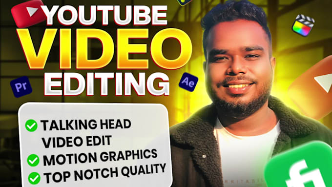 do professional youtube video editing and talking head video editing vsl