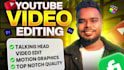 do professional youtube video editing and talking head video editing vsl