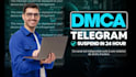 takedown copyright infringements with dmca on telegram within 24 hours
