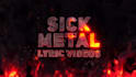 make a sick metal lyric video