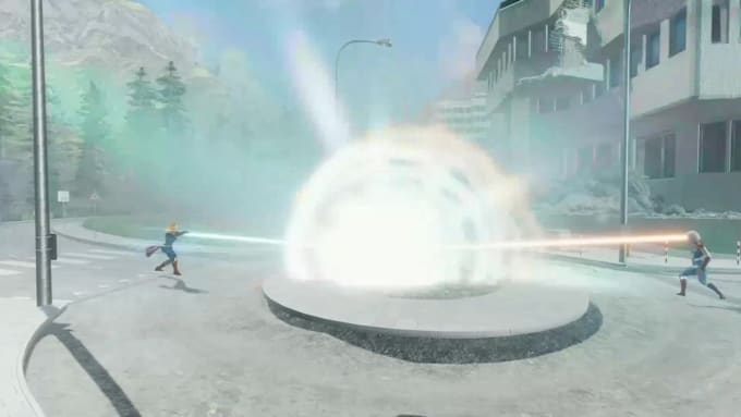 make 3d fighting animation and video scene movie