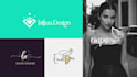 do luxury brand initial letter monogram clothing logo design