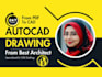be architect, PDF to cad, draw floor plan in autocad