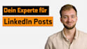 write captivating linkedin posts in german