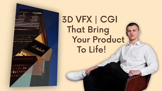 make a promotional cgi and vfx ads in 3d for your marketing campaign