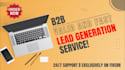 do targeted b2b linkedin lead generation prospect email list building sales lead
