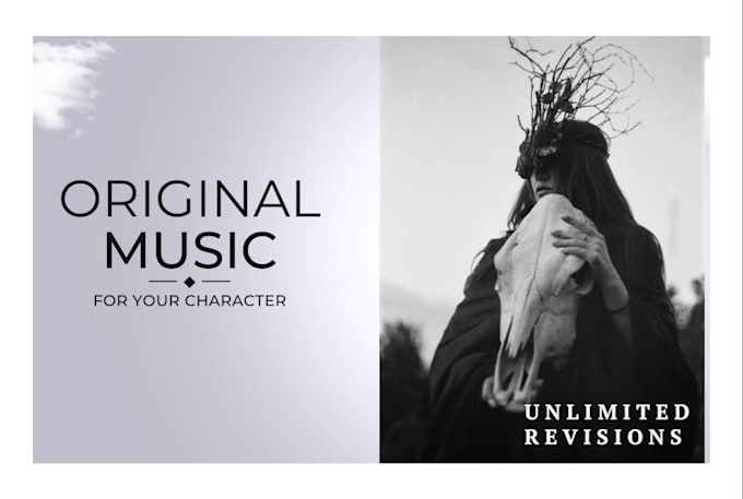 create music or theme for your character